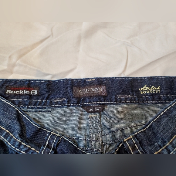 Mens Buckle Jeans - Picture 4 of 4